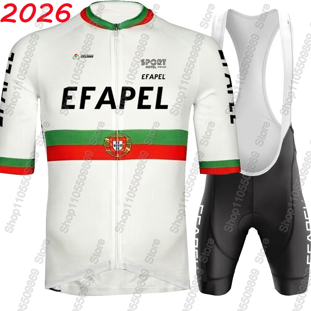 Cycling Gear Logo - Conjunto de Ciclismo Efapel Portugal 2026: