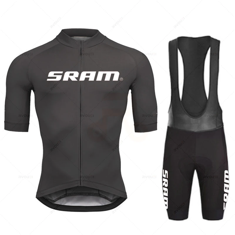 Cycling Gear Logo - 2024 sram pro conjuntos de camisa