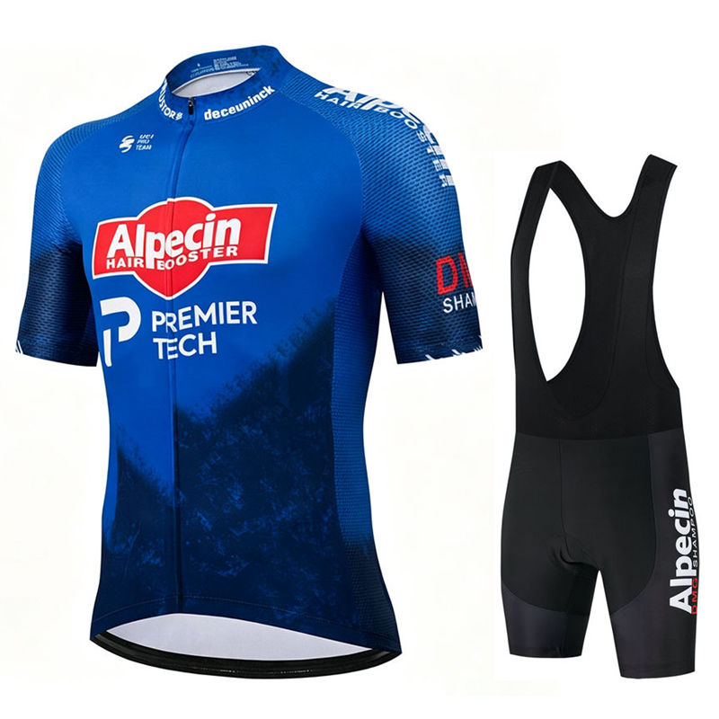 Cycling Gear Logo - Alpecin pro conjuntos de camisa de