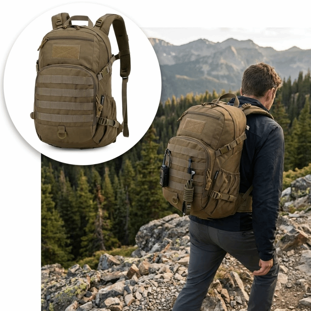 Cycling Gear Backpack - Mochila de Hiking com Capacidade de