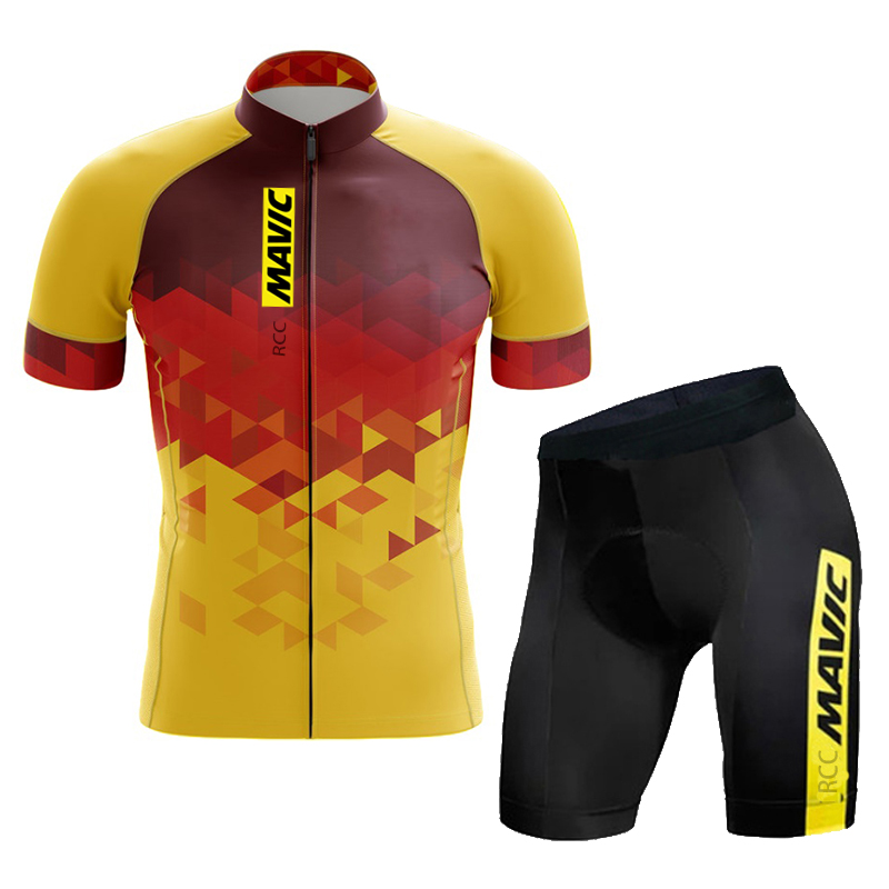 Mavic-conjunto de ciclismo mas - Cycling Gear Logo avaliação e preço