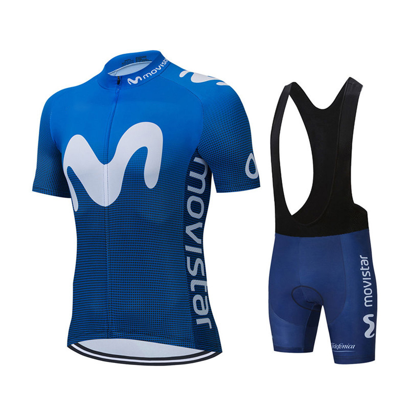 Novo verão movistar equipe con - Cycling Gear Logo avaliação e preço