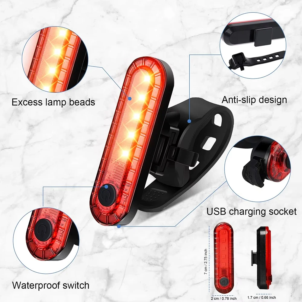 Luz traseira da cauda da bicic - Bicycle Helmet avaliação e preço