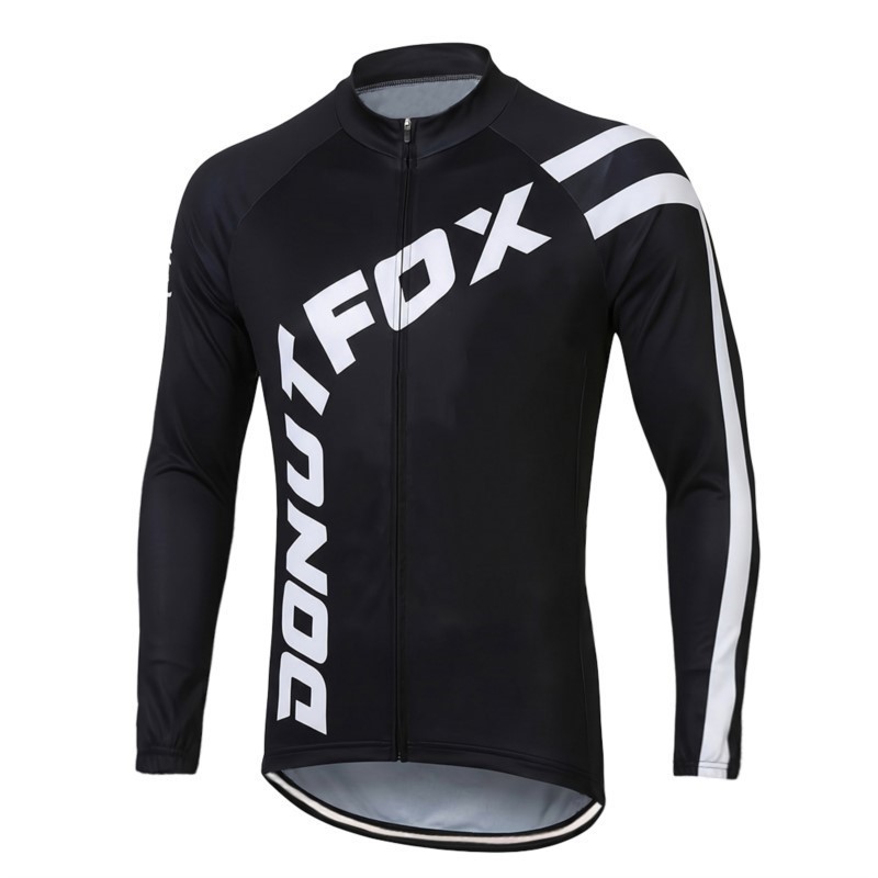 Camisa masculina de manga comp - Cycling Gear Logo avaliação e preço