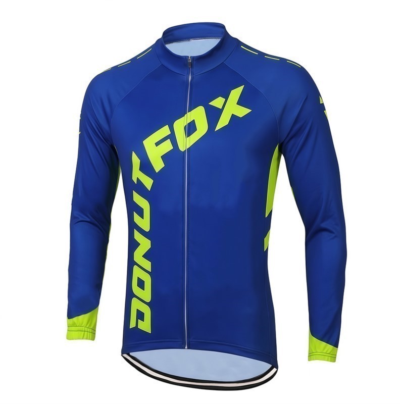 Camisa masculina de manga comp - Cycling Gear Logo avaliação e preço