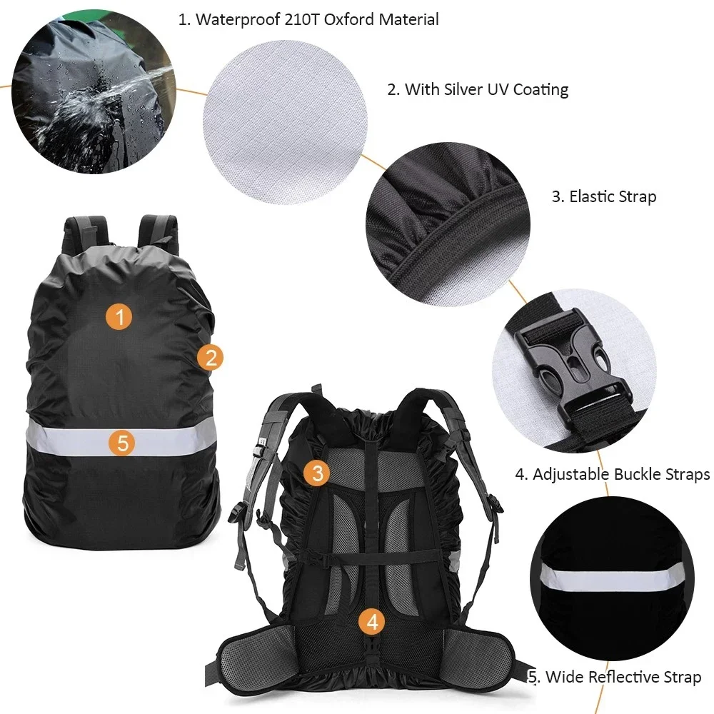 Capa de chuva para mochila à p - Cycling Gear Backpack avaliação e preço